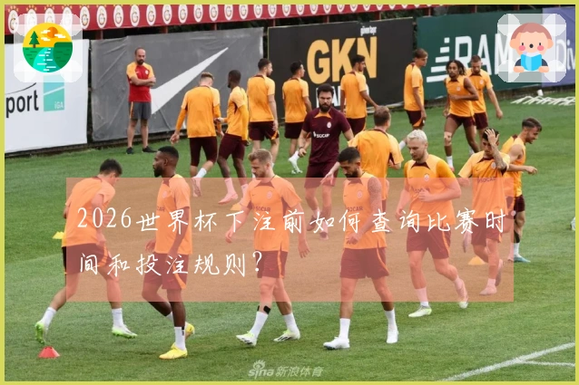2026世界杯下注前如何查询比赛时间和投注规则？